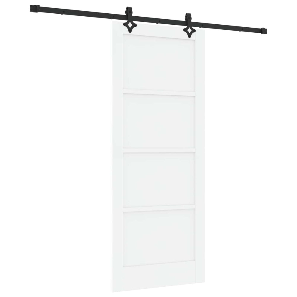 Slankios durys ORKDAL Balta 83 x 202 cm Pušies medienos masyvas