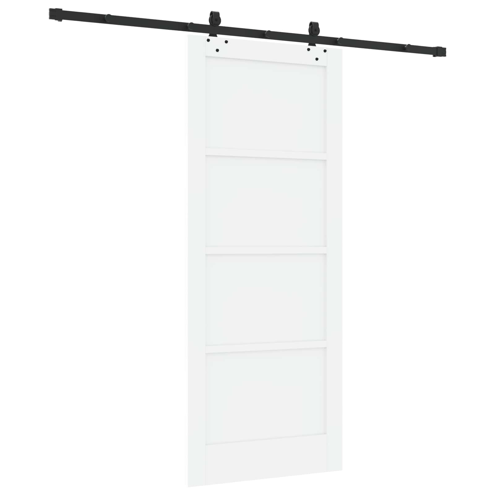 Slankios durys ORKDAL Balta 83 x 202 cm Pušies medienos masyvas