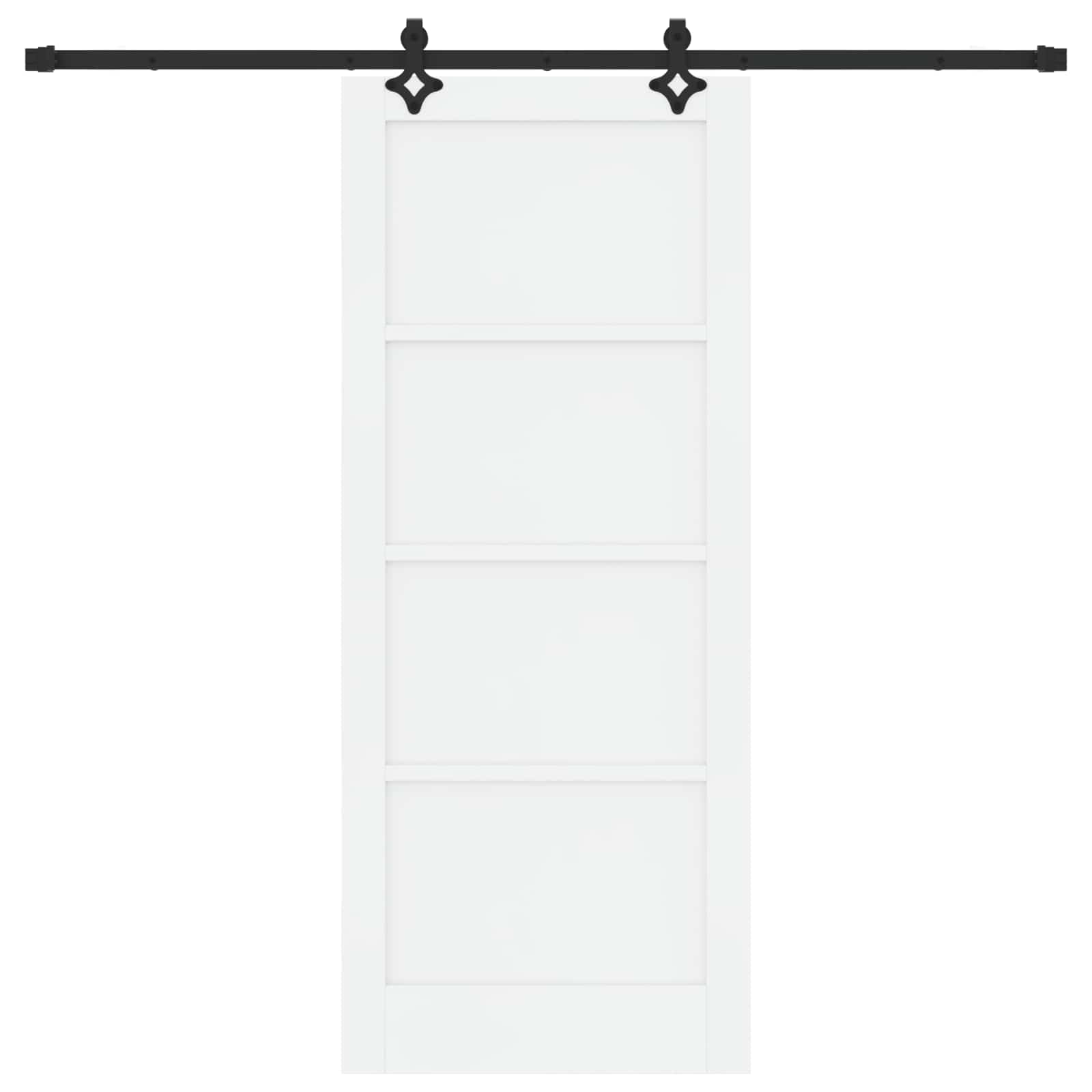 Slankios durys ORKDAL Balta 83 x 202 cm Pušies medienos masyvas