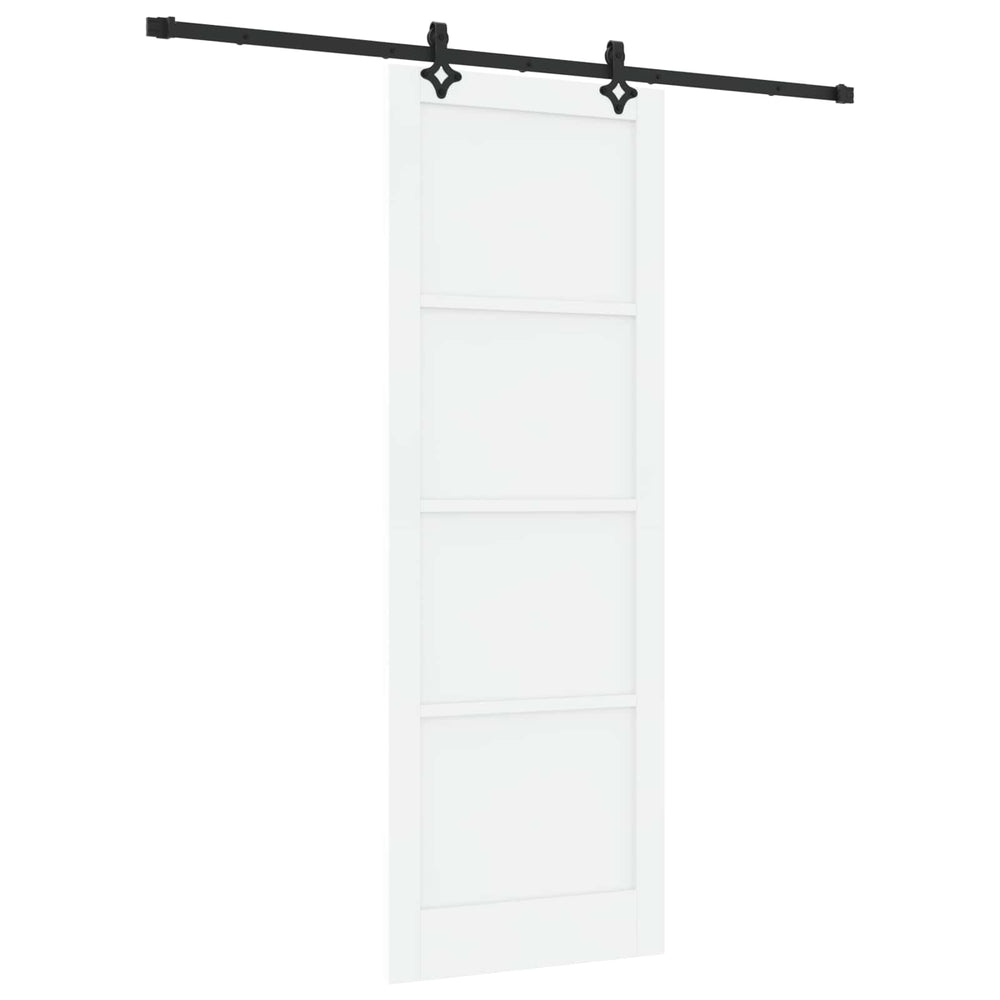 Slankios durys ORKDAL Balta 83 x 232 cm Pušies medienos masyvas