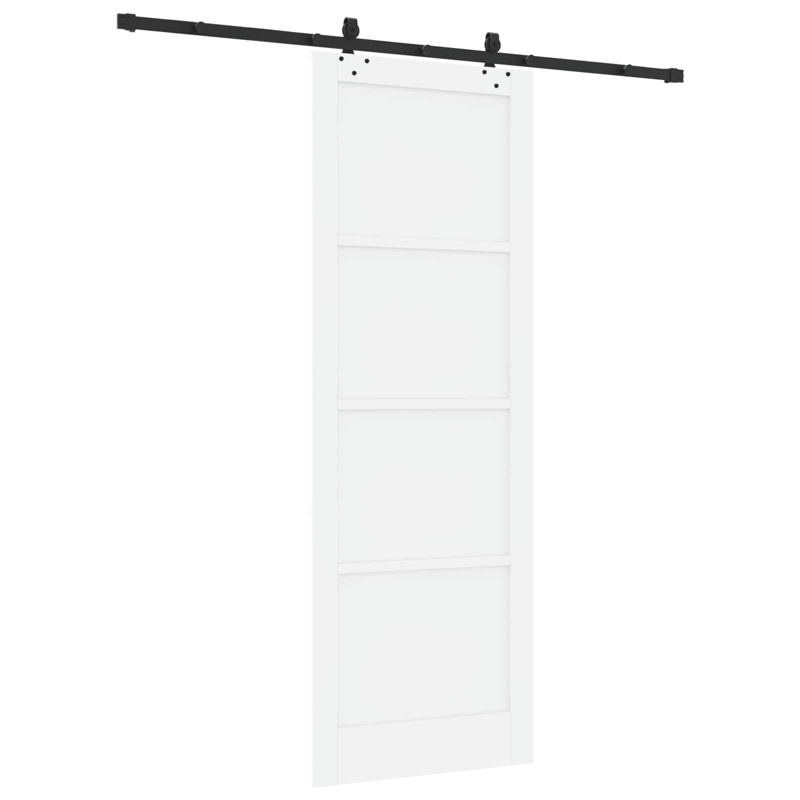 Slankios durys ORKDAL Balta 83 x 232 cm Pušies medienos masyvas
