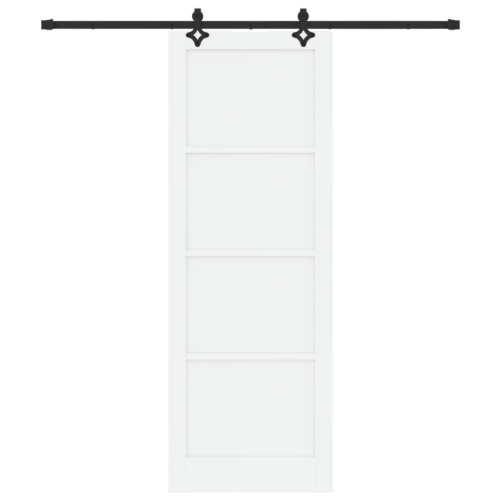 Slankios durys ORKDAL Balta 83 x 232 cm Pušies medienos masyvas