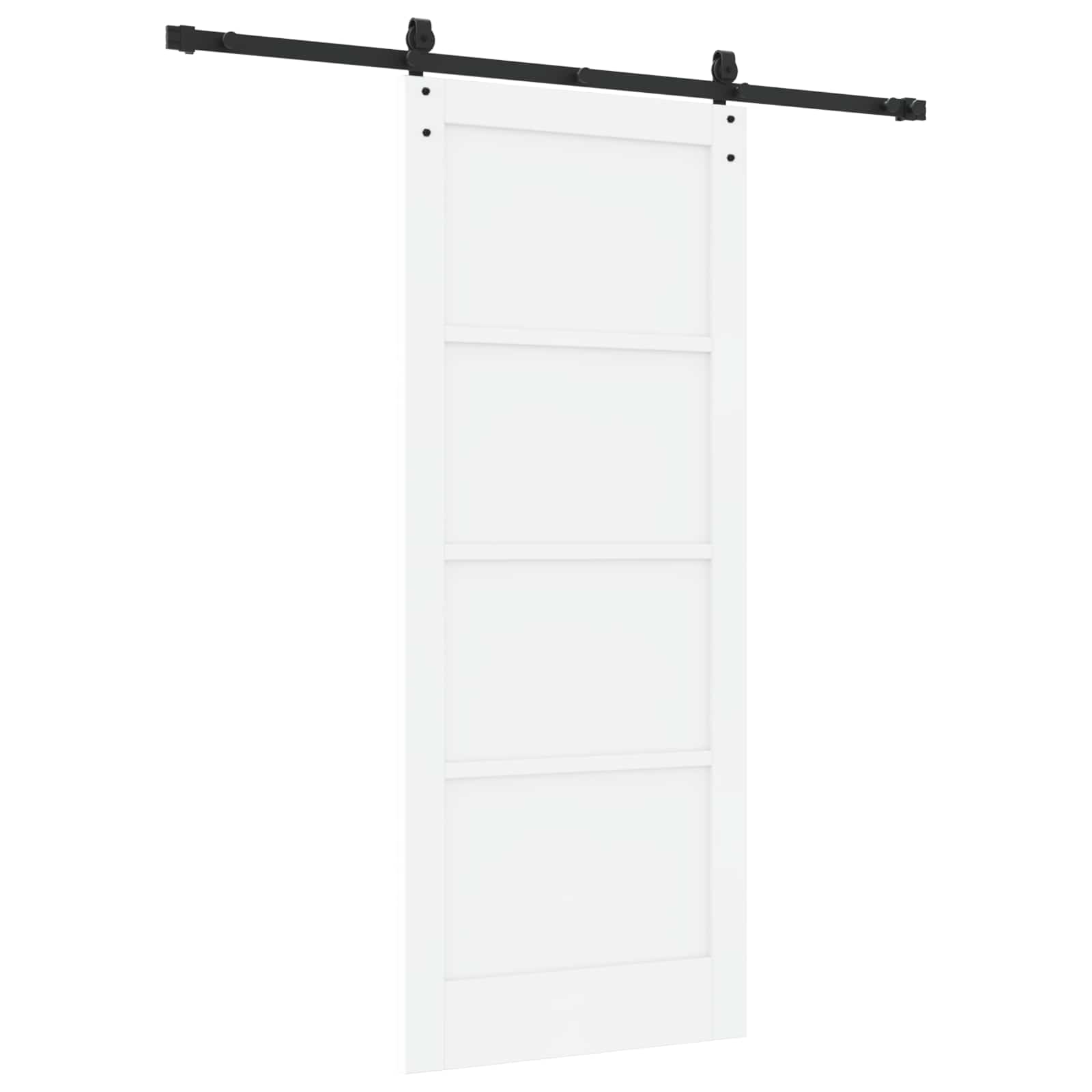 Slankios durys ORKDAL Balta ir juoda 83 x 202 cm