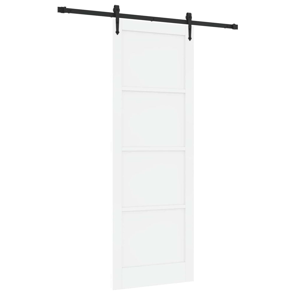 Slankios durys ORKDAL Balta ir juoda 83 x 232 cm