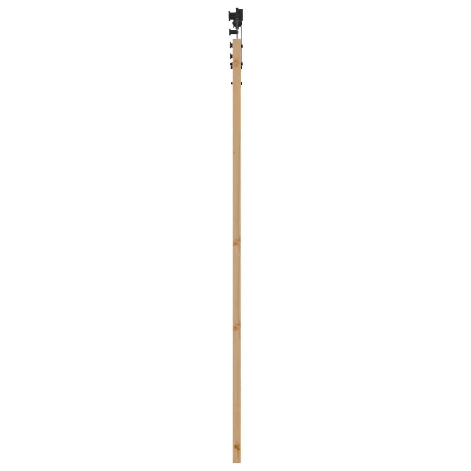 Slankios durys ORKDAL Natūrali ir juoda 86 x 198,5 cm