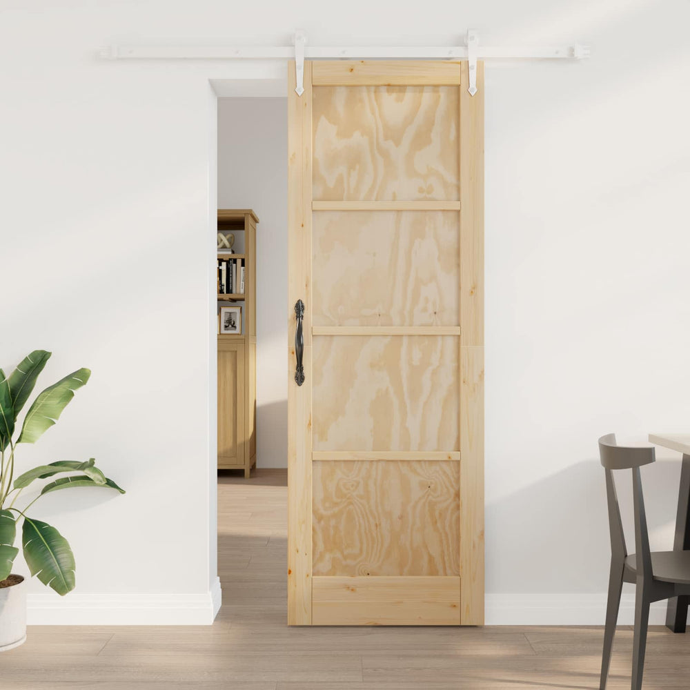 Slankios durys ORKDAL Natūrali ir Balta 73,5 x 211 cm