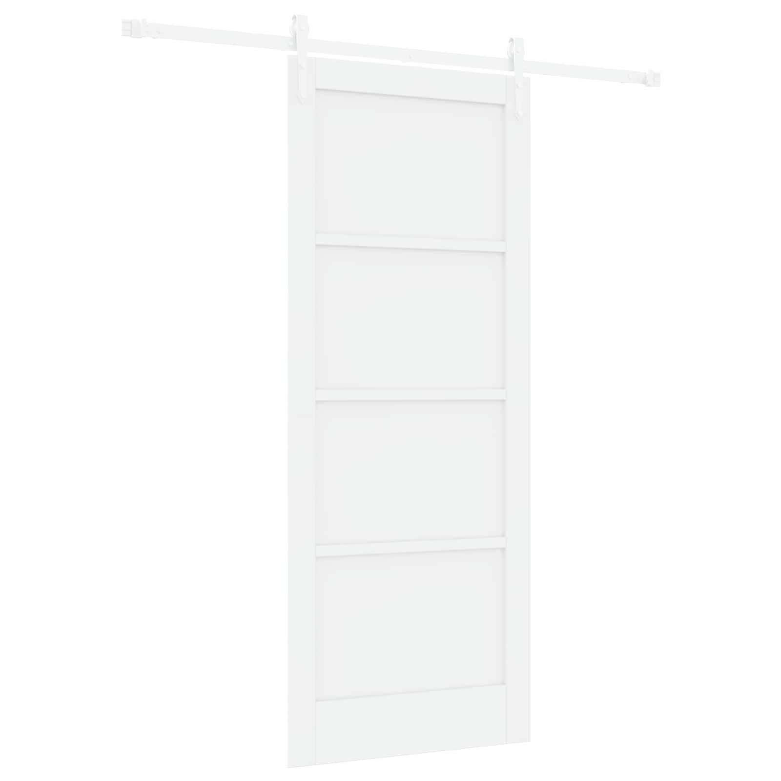 Slankios durys ORKDAL Balta 83 x 202 cm Pušies medienos masyvas