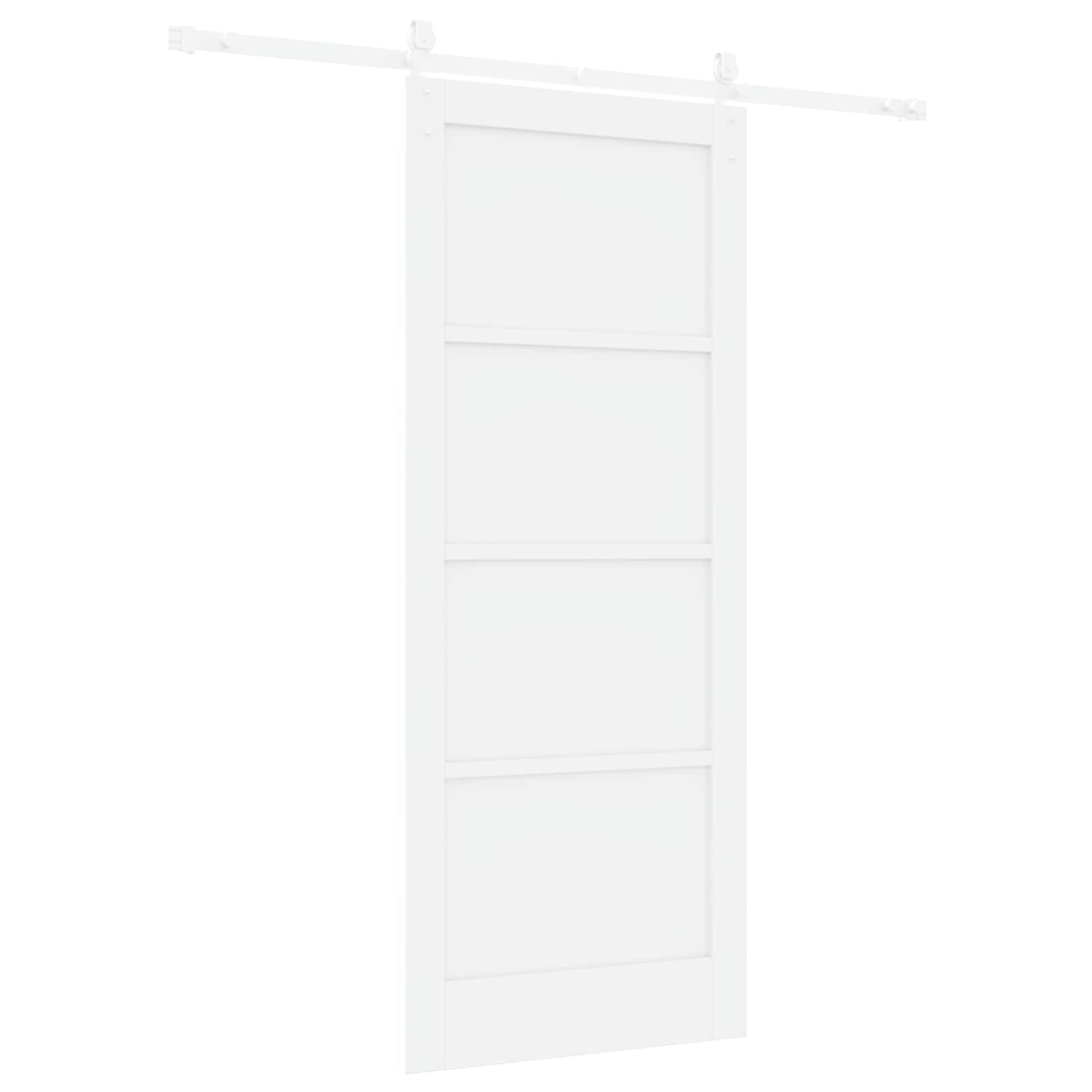 Slankios durys ORKDAL Balta 83 x 202 cm Pušies medienos masyvas