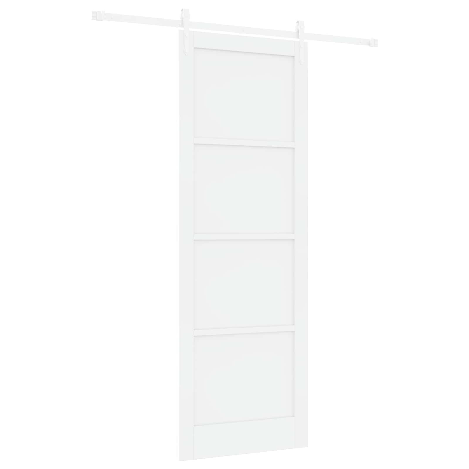 Slankios durys ORKDAL Balta 83 x 232 cm Pušies medienos masyvas