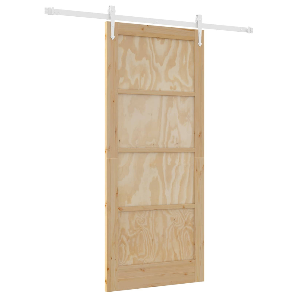 Slankios durys ORKDAL Natūrali ir Balta 86 x 198,5 cm