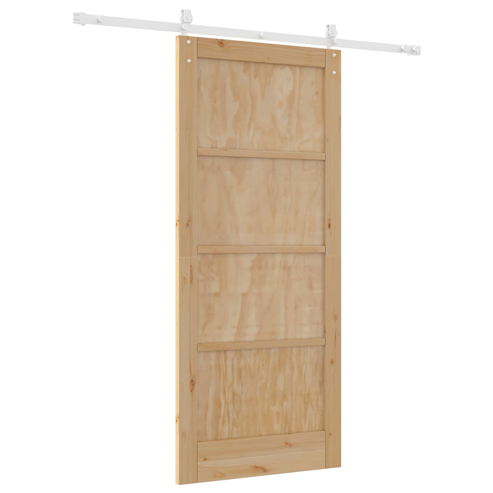 Slankios durys ORKDAL Natūrali ir Balta 86 x 198,5 cm