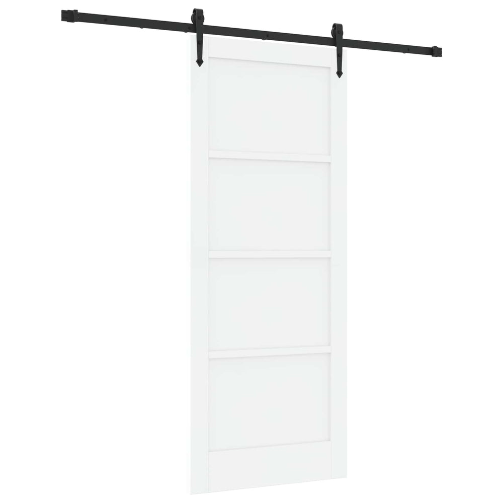 Slankios durys ORKDAL Balta ir juoda 83 x 202 cm