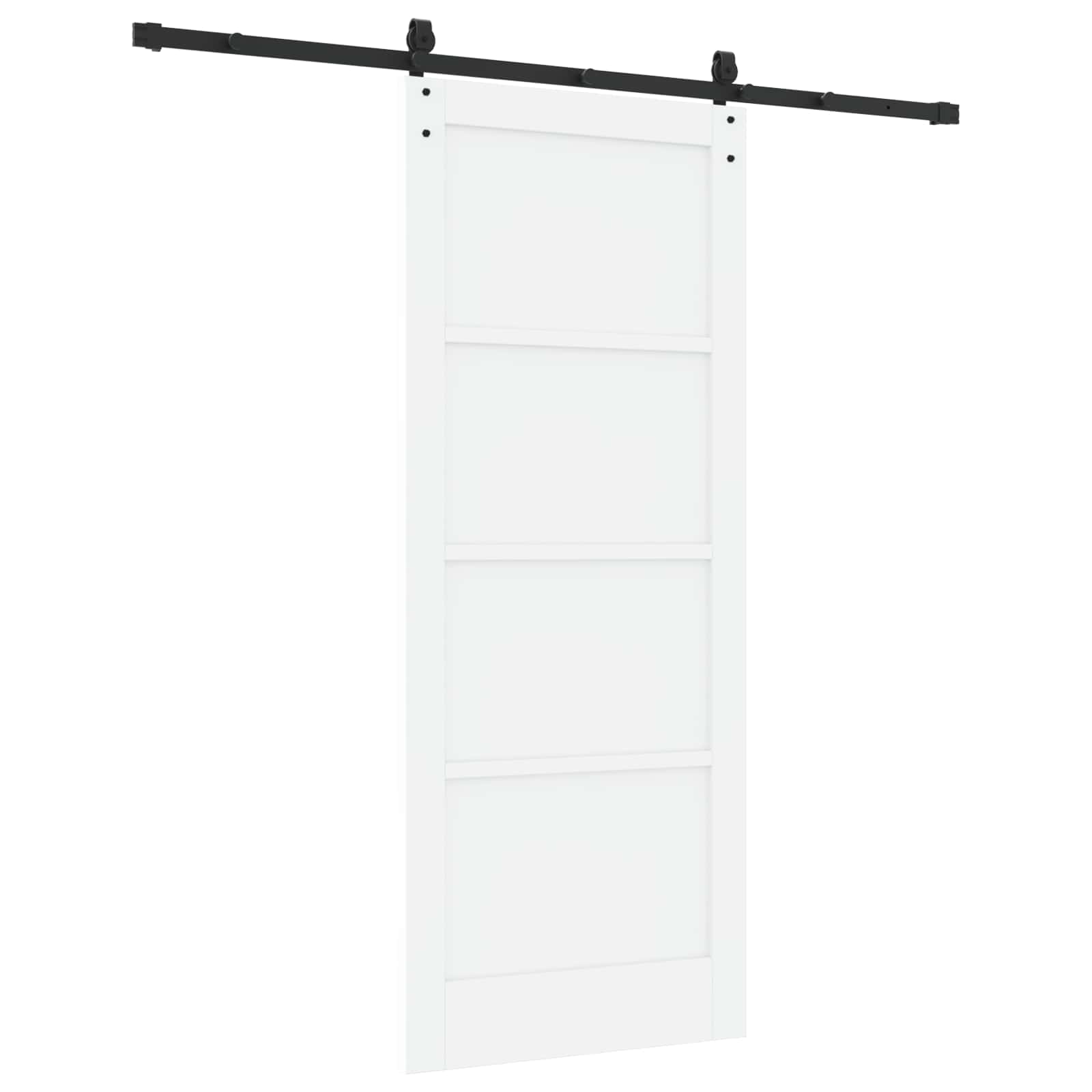 Slankios durys ORKDAL Balta ir juoda 83 x 202 cm