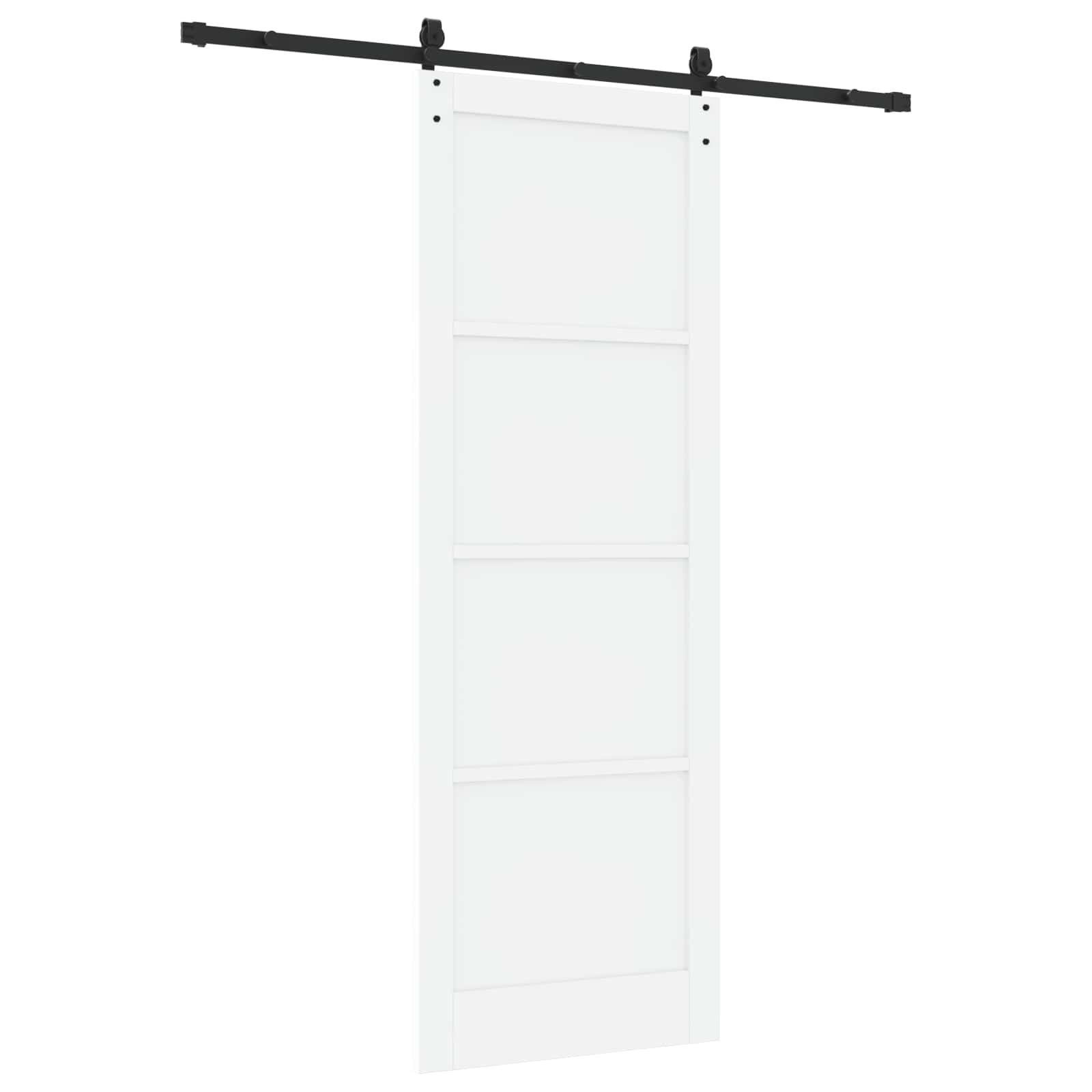 Bīdāmās durvis ORKDAL Balts un melns 83x232 cm