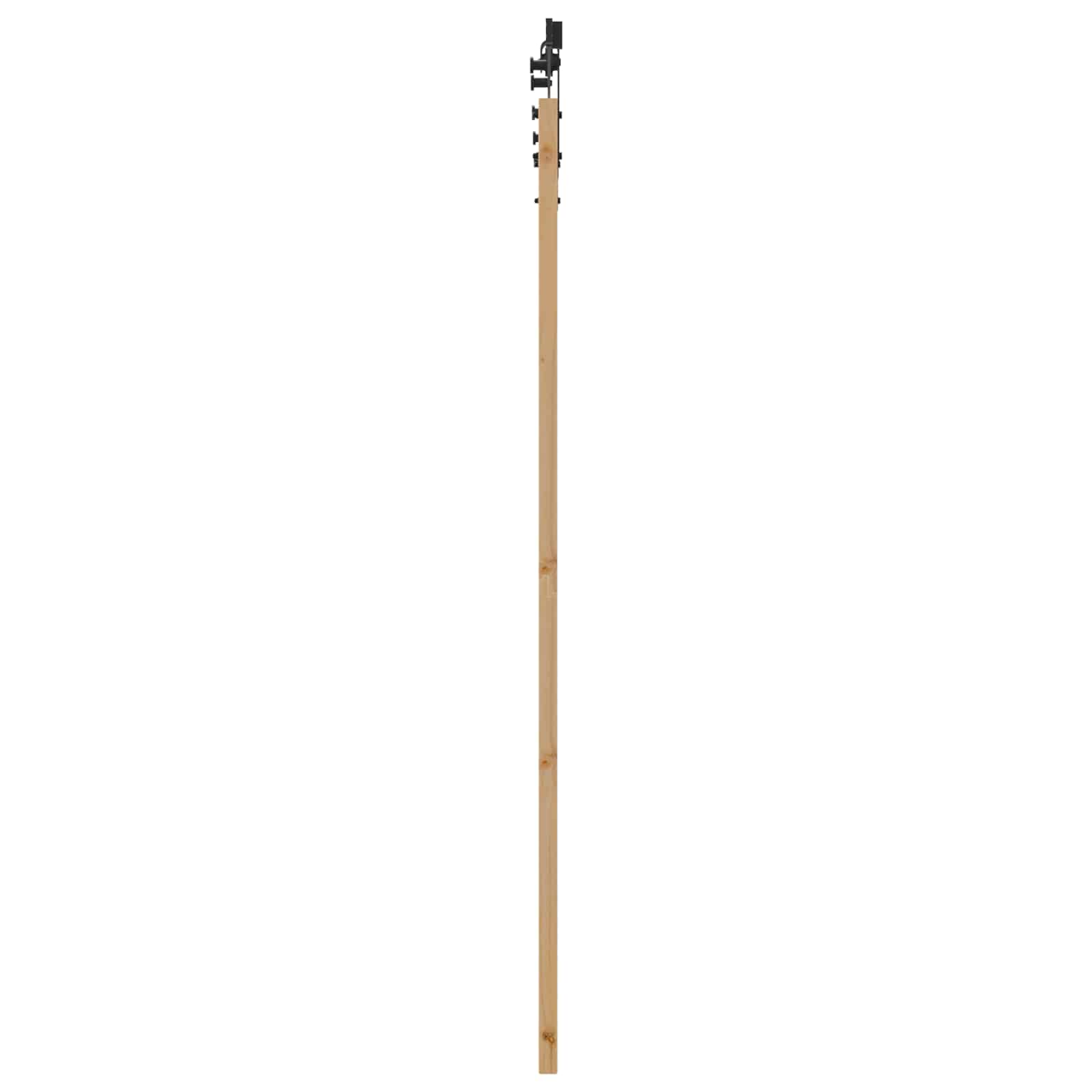 Slankios durys ORKDAL Natūrali ir juoda 86 x 198,5 cm