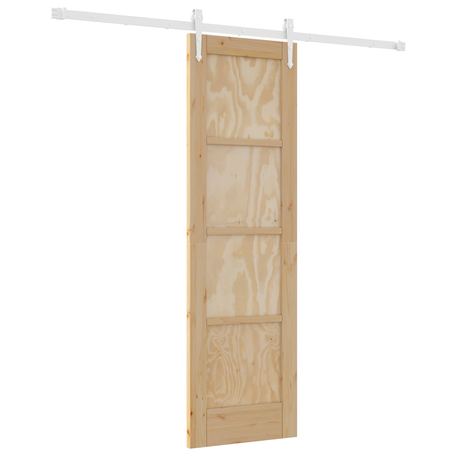 Slankios durys ORKDAL Natūrali ir Balta 61 x 198,5 cm