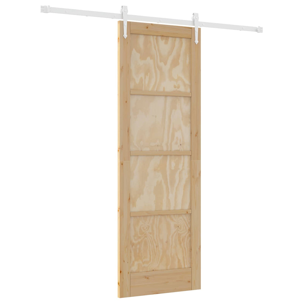 Slankios durys ORKDAL Natūrali ir Balta 73,5 x 211 cm