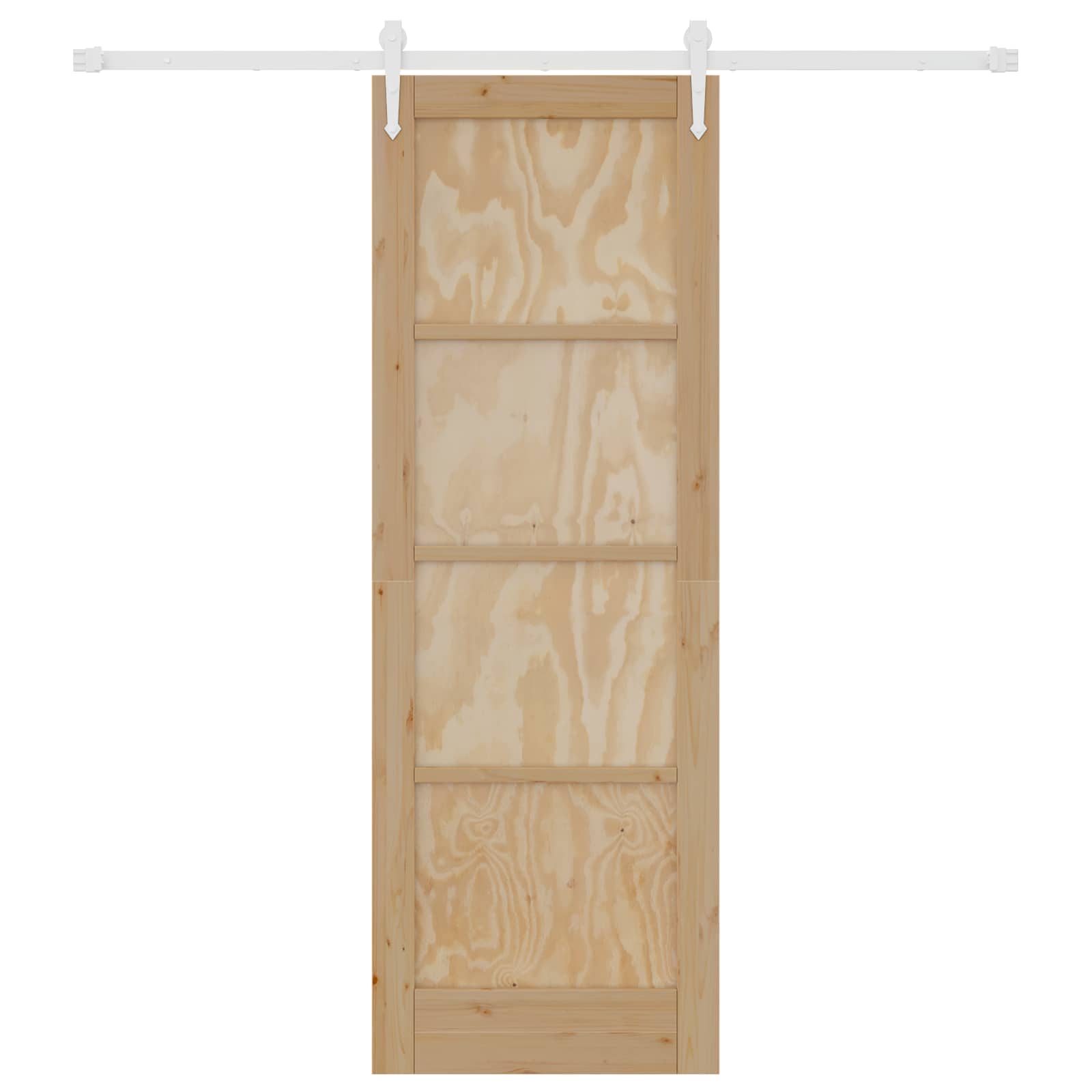Slankios durys ORKDAL Natūrali ir Balta 73,5 x 211 cm