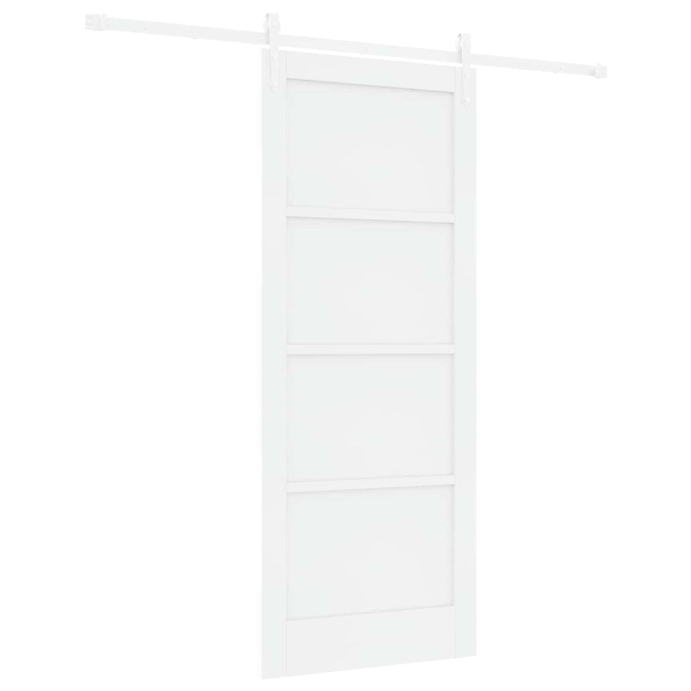 Slankios durys ORKDAL Balta 83 x 202 cm Pušies medienos masyvas