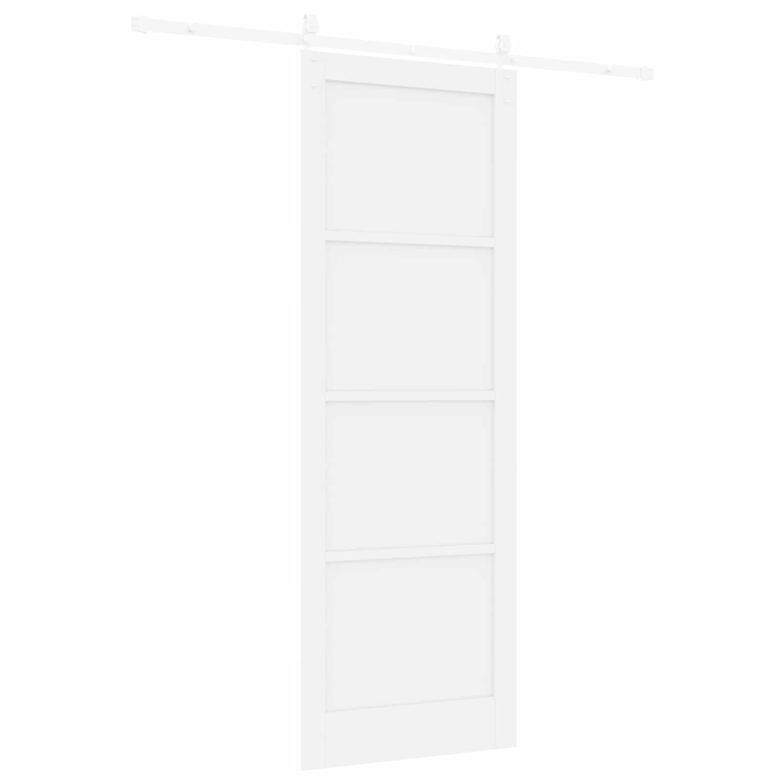 Bīdāmās durvis ORKDAL Balts 83 x 232 cm Priežu masīvkoks