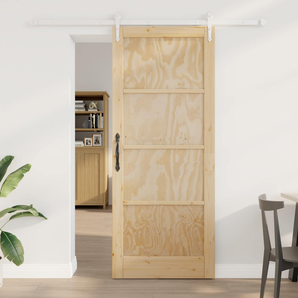 Slankios durys ORKDAL Natūrali ir Balta 86 x 211 cm