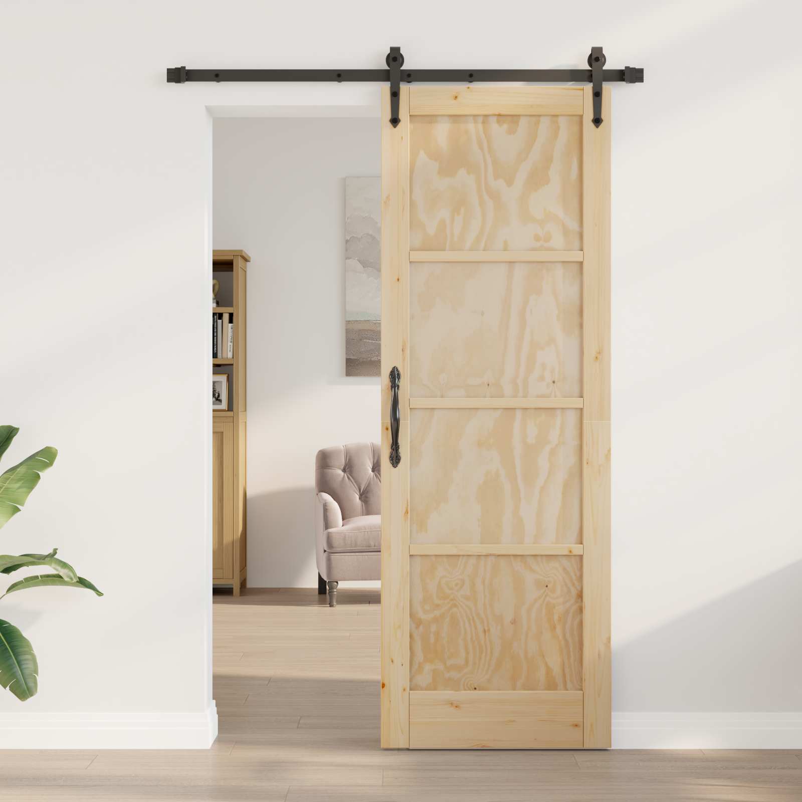 Slankios durys ORKDAL Natūrali 73,5 x 211 cm