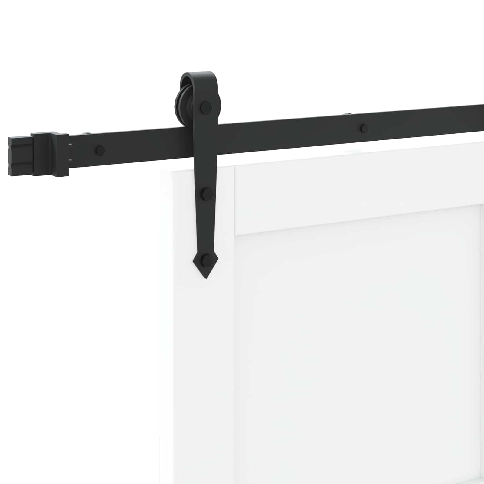 Slankios durys ORKDAL Balta 83 x 202 cm Pušies medienos masyvas