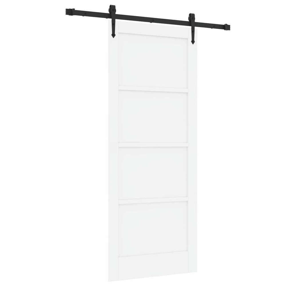 Slankios durys ORKDAL Balta 83 x 202 cm Pušies medienos masyvas