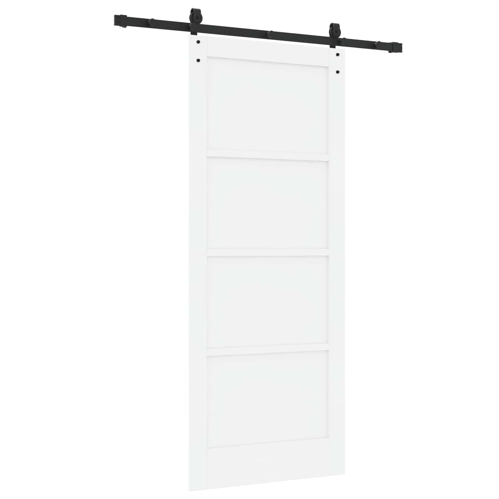 Slankios durys ORKDAL Balta 83 x 202 cm Pušies medienos masyvas