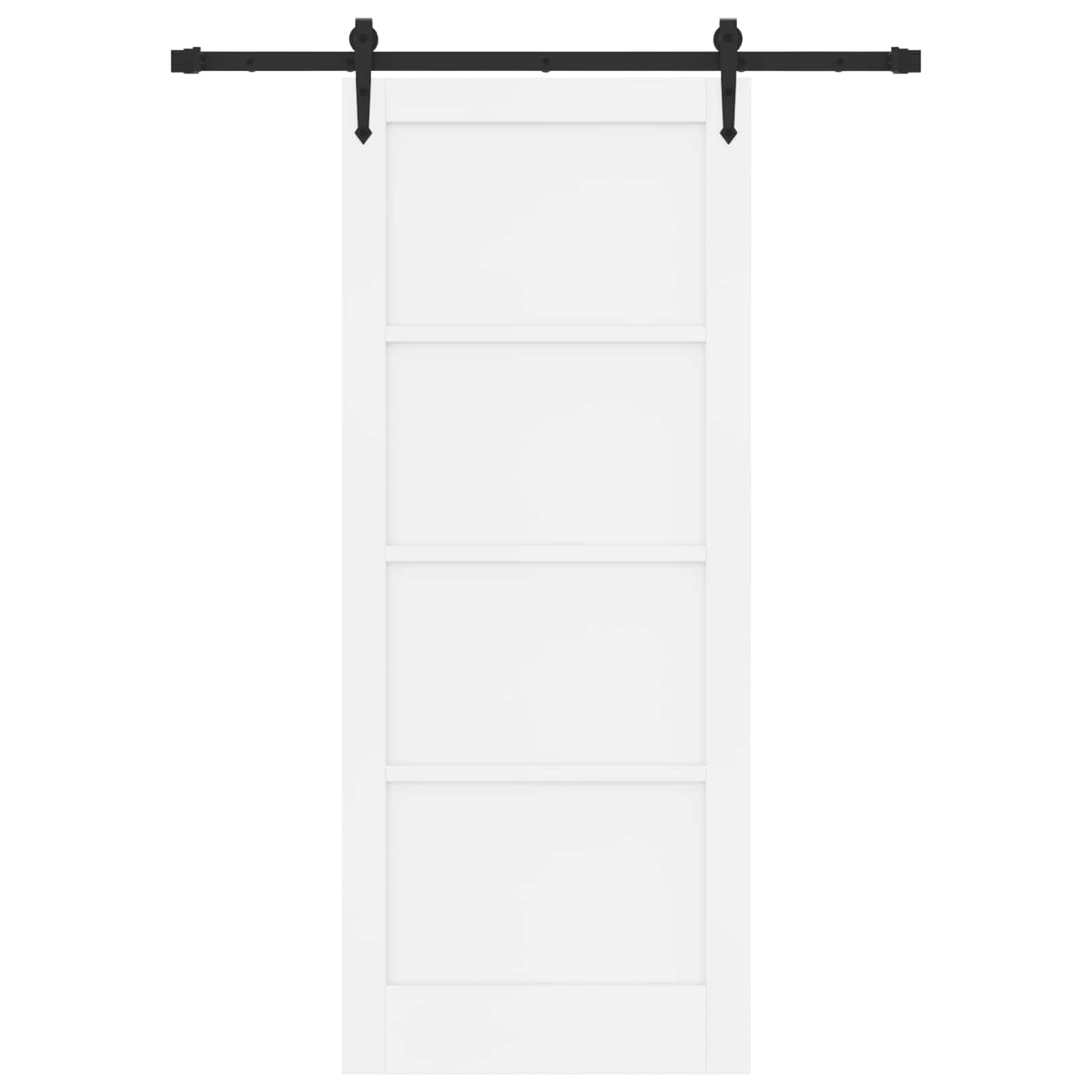 Slankios durys ORKDAL Balta 83 x 202 cm Pušies medienos masyvas