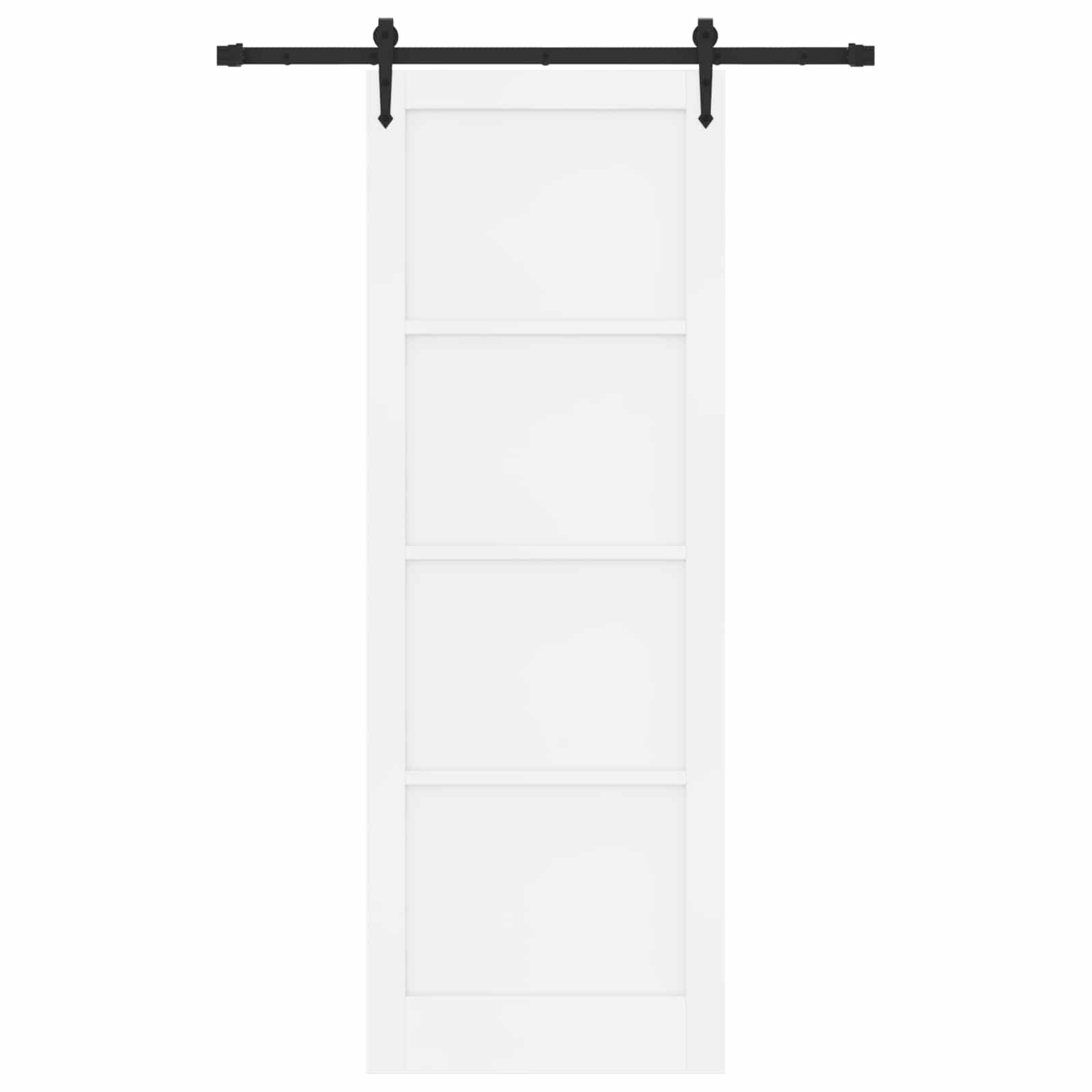 Slankios durys ORKDAL Balta 83 x 232 cm Pušies medienos masyvas