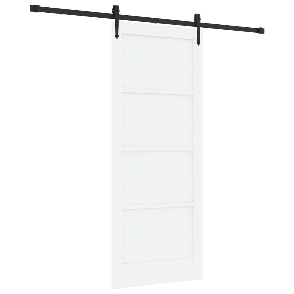 Slankios durys ORKDAL Balta 83 x 202 cm Pušies medienos masyvas