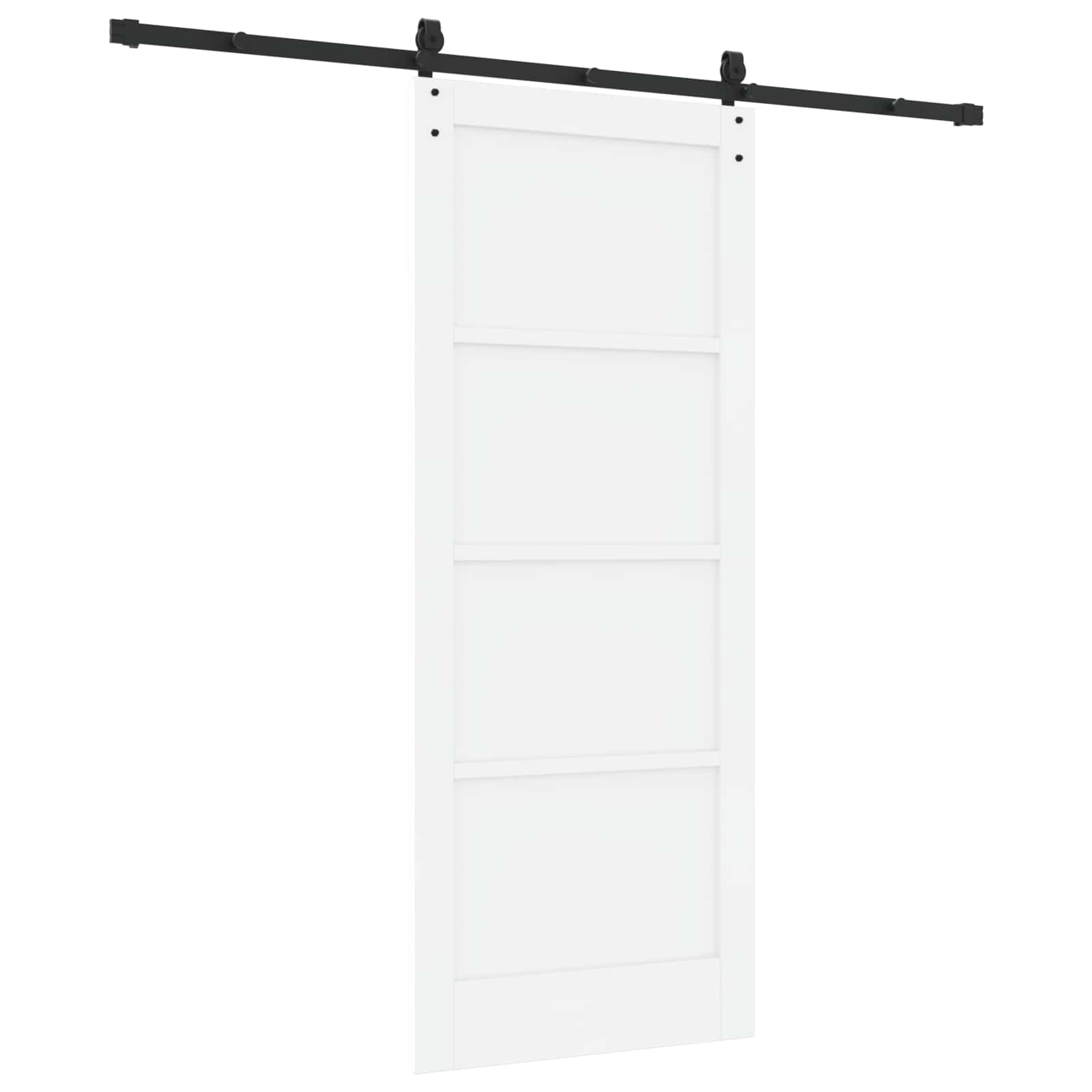 Slankios durys ORKDAL Balta 83 x 202 cm Pušies medienos masyvas