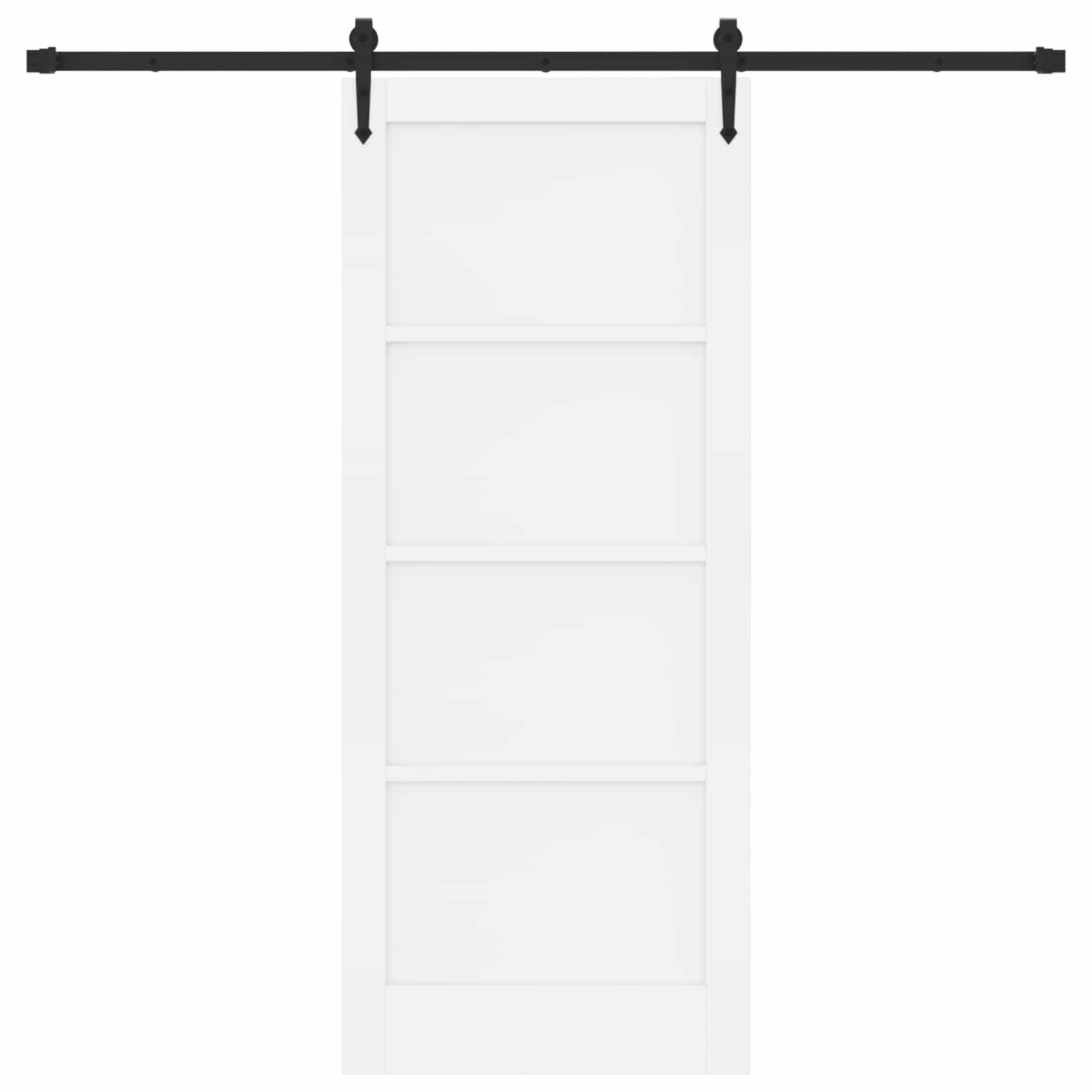 Slankios durys ORKDAL Balta 83 x 202 cm Pušies medienos masyvas