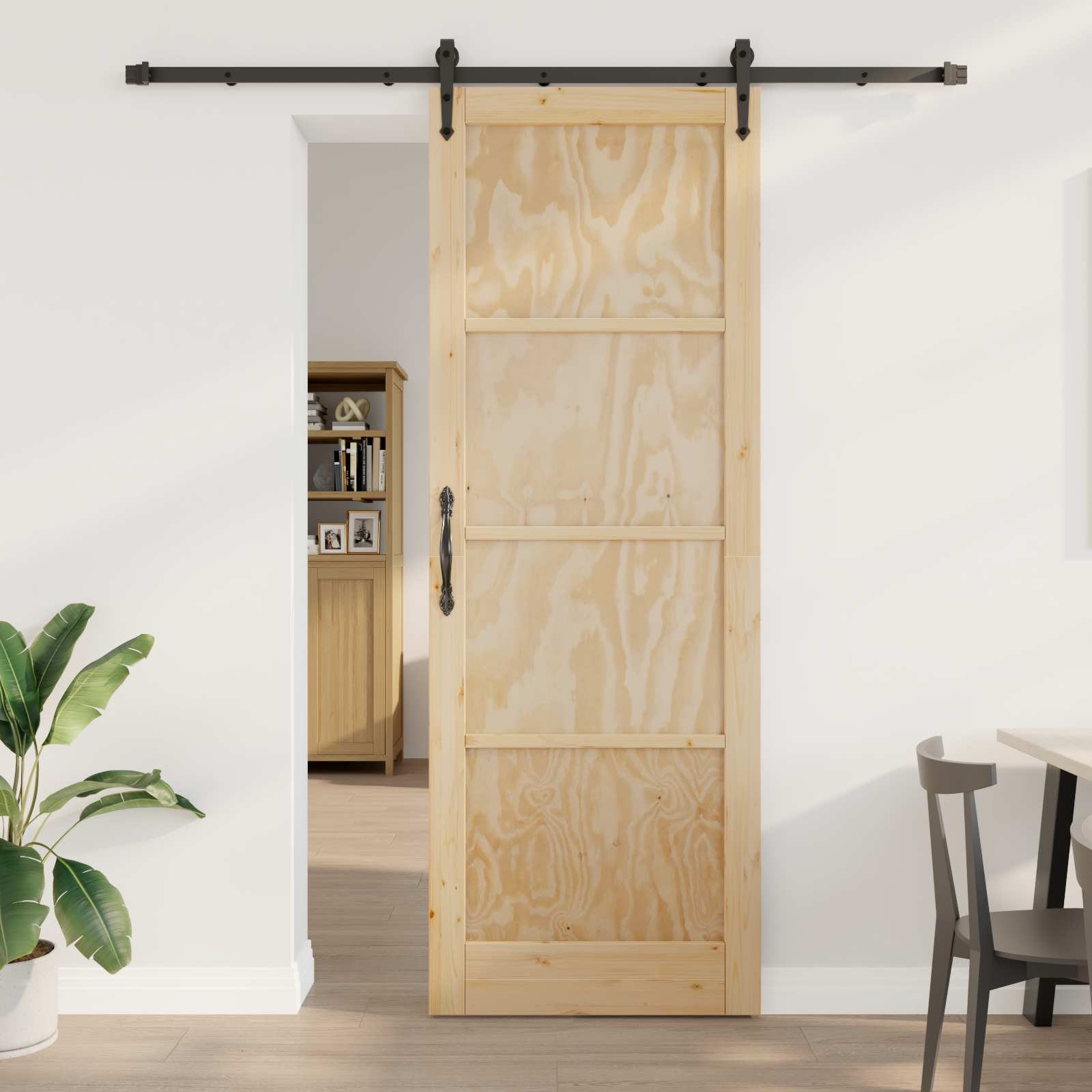 Slankios durys ORKDAL 83 x 232 cm Pušies medienos masyvas