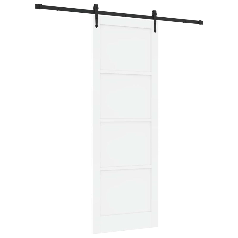 Slankios durys ORKDAL Balta 83 x 232 cm Pušies medienos masyvas