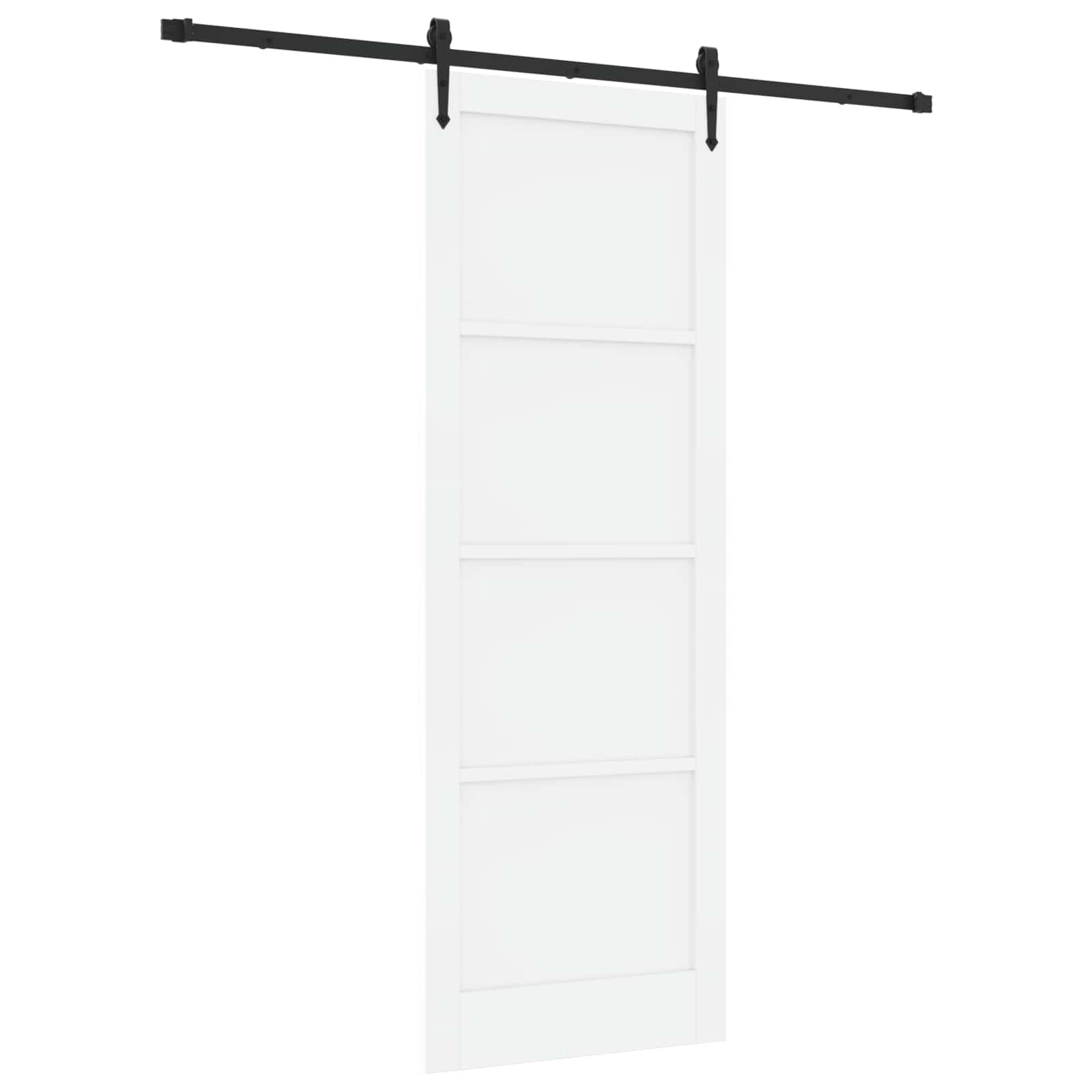 Slankios durys ORKDAL Balta 83 x 232 cm Pušies medienos masyvas