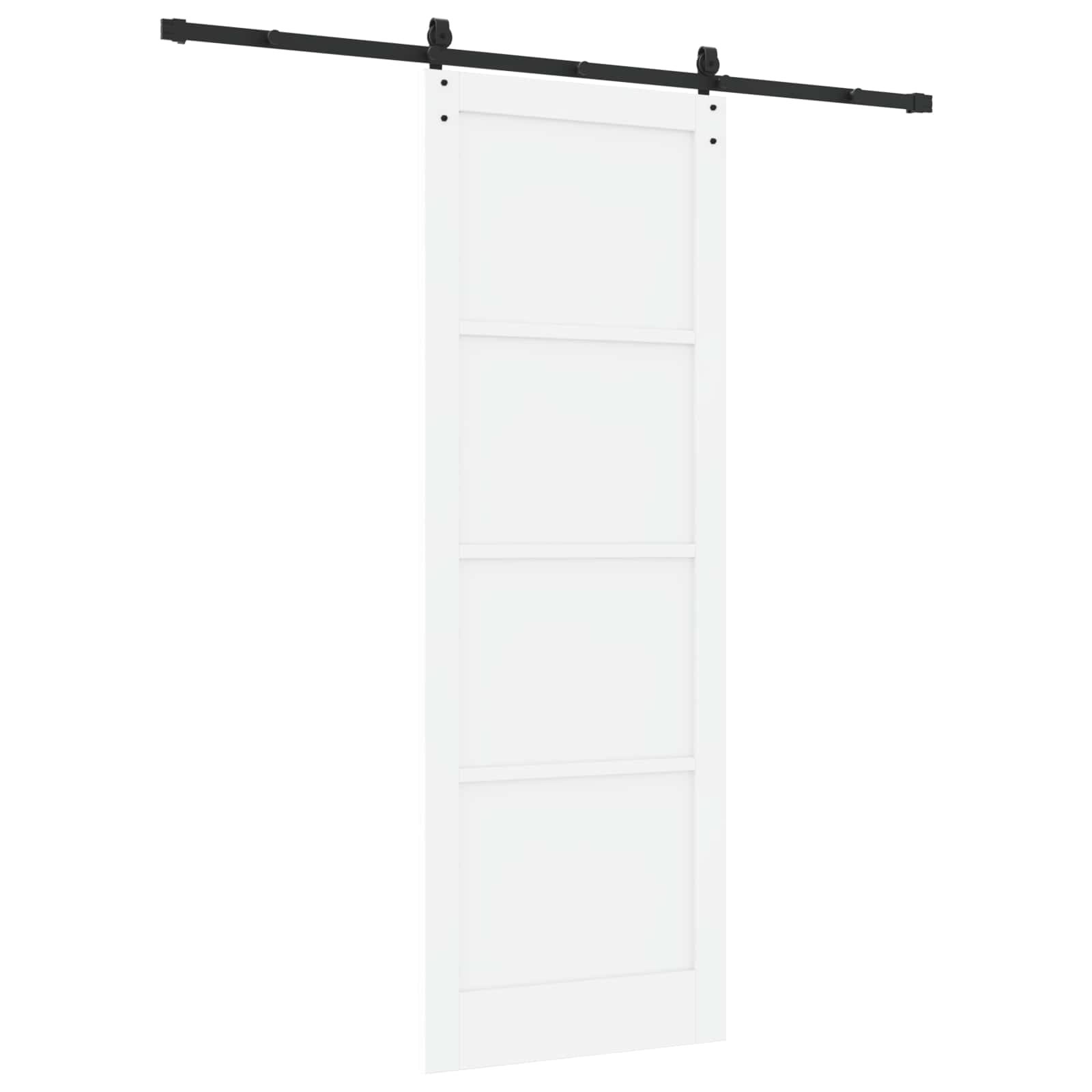 Slankios durys ORKDAL Balta 83 x 232 cm Pušies medienos masyvas