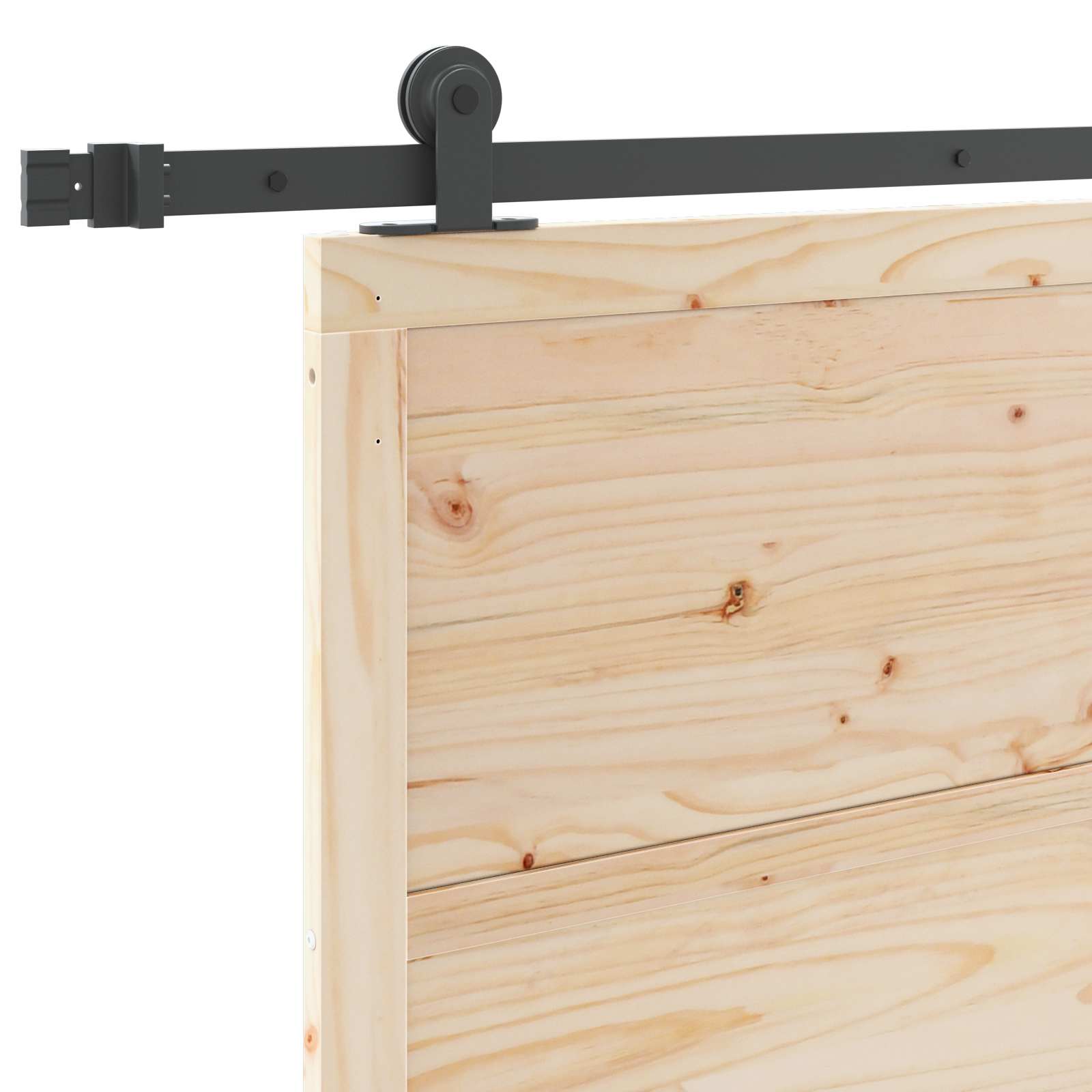 Slankios durys Natūrali 80 x 208 cm Pušies medienos masyvas
