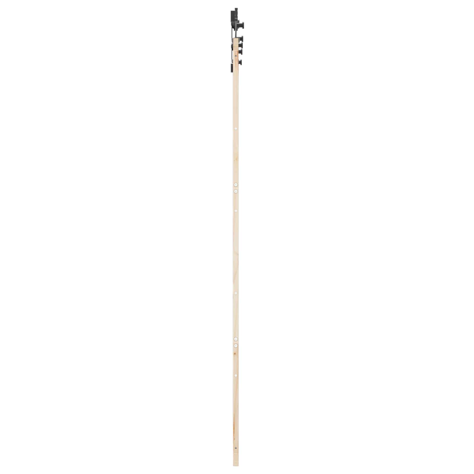 Slankios durys Natūrali 80 x 208 cm Pušies medienos masyvas
