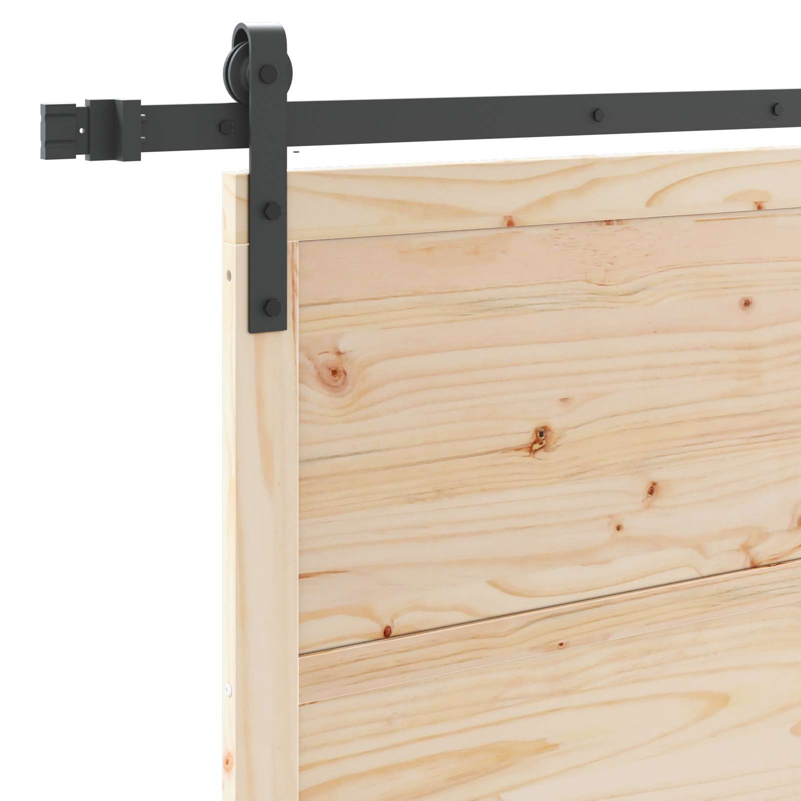Slankios durys Natūrali 90 x 208 cm Pušies medienos masyvas