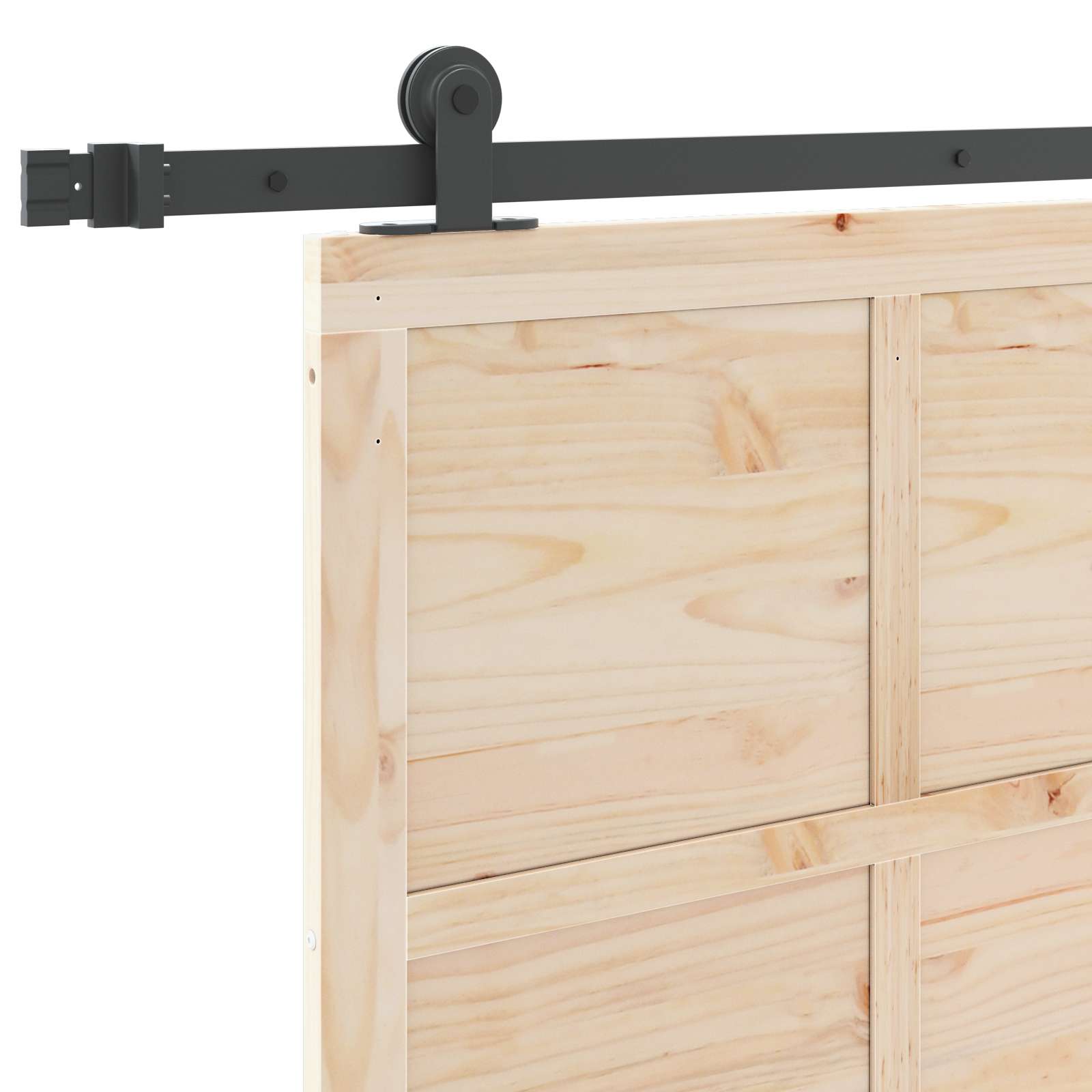 Slankios durys Natūrali 90 x 208 cm Pušies medienos masyvas