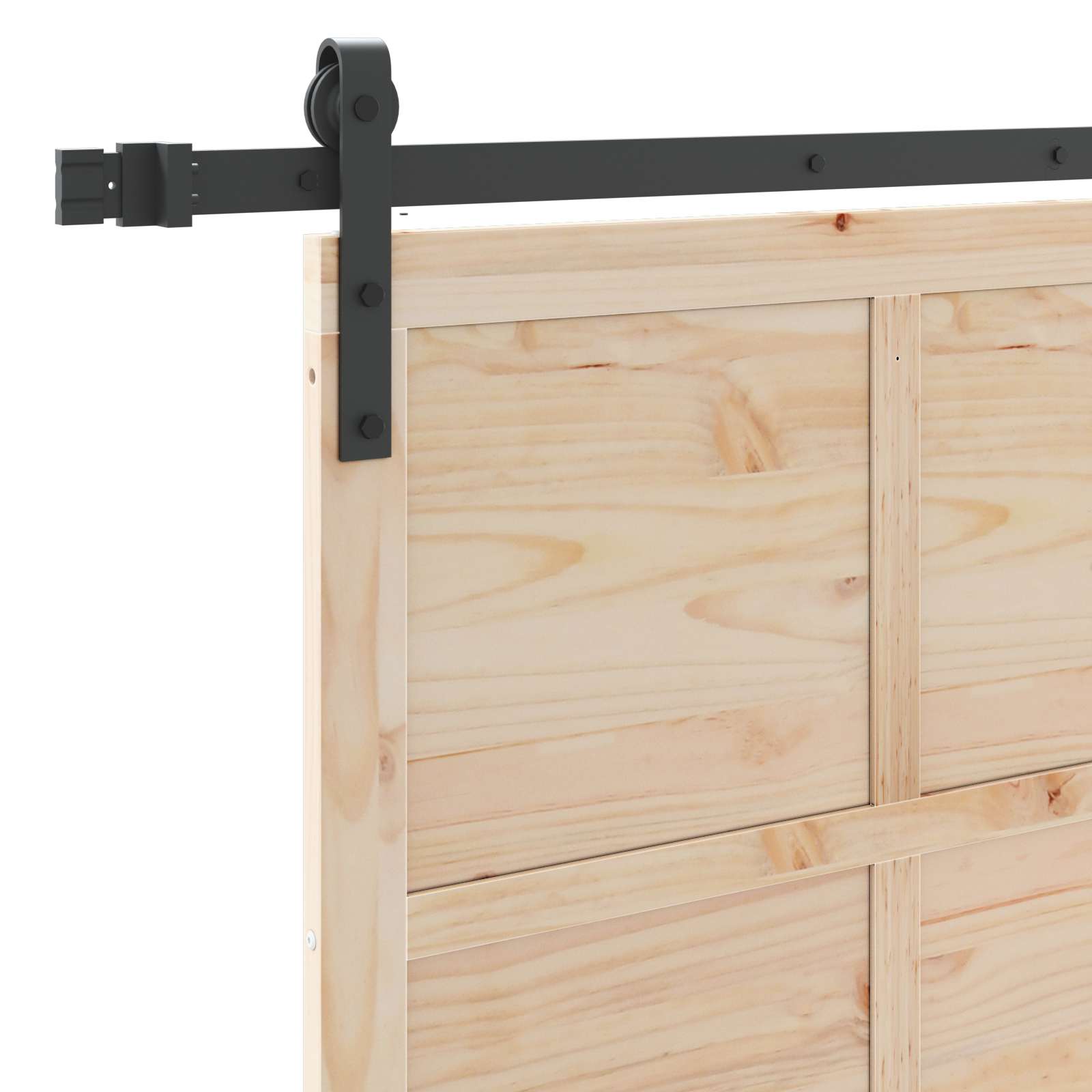 Slankios durys Natūrali 80 x 208 cm Pušies medienos masyvas