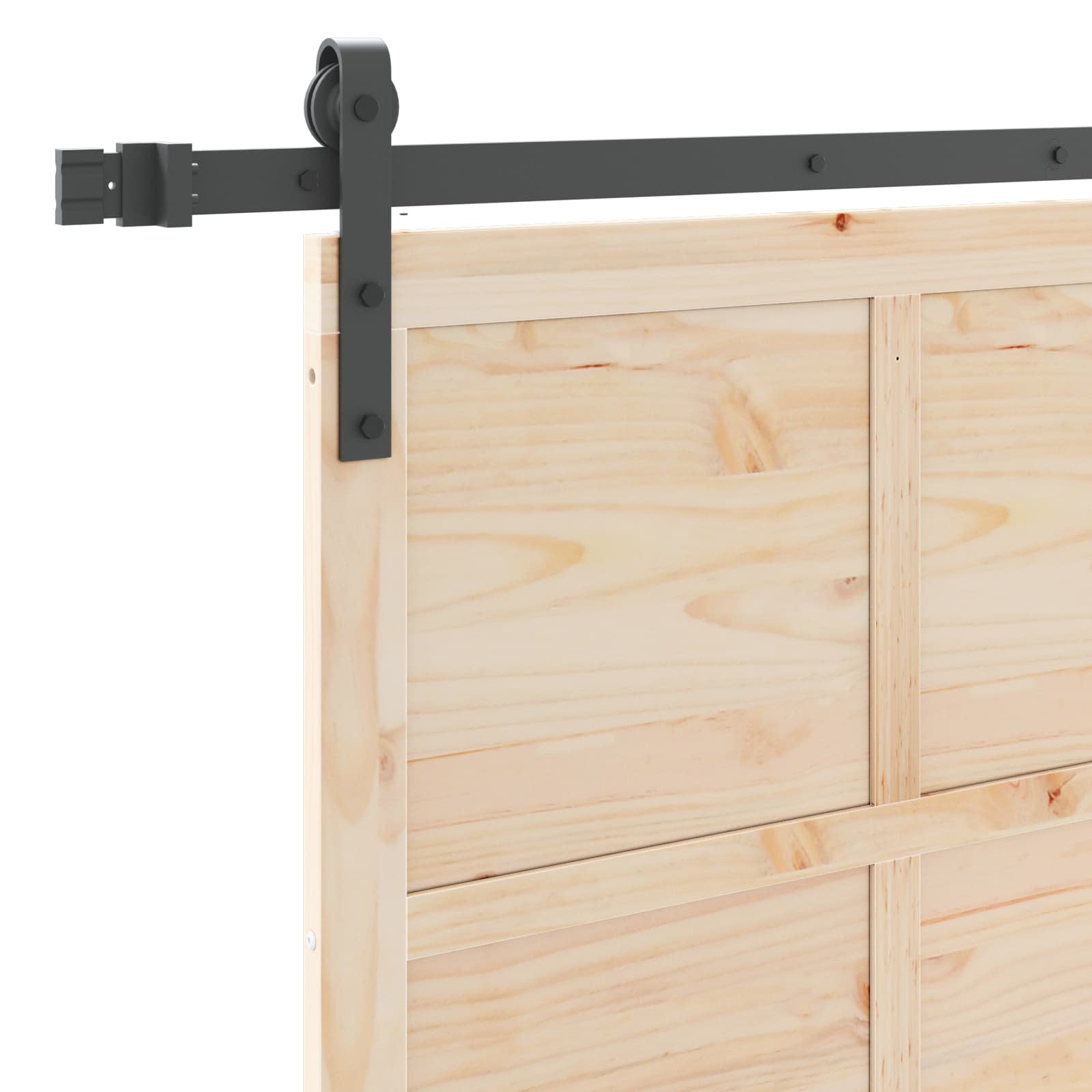 Slankios durys Natūrali 90 x 208 cm Pušies medienos masyvas