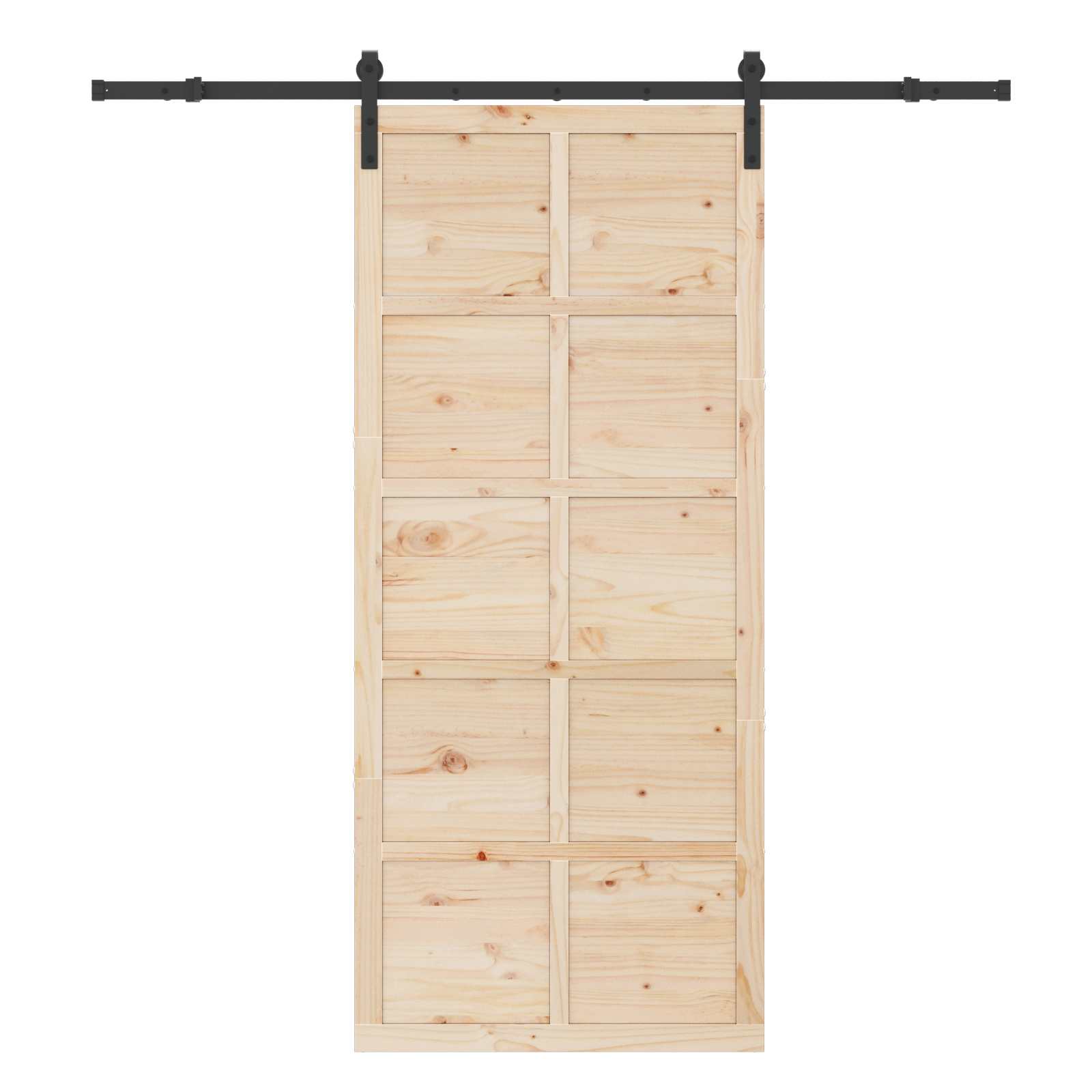 Slankios durys Natūrali 80 x 208 cm Pušies medienos masyvas