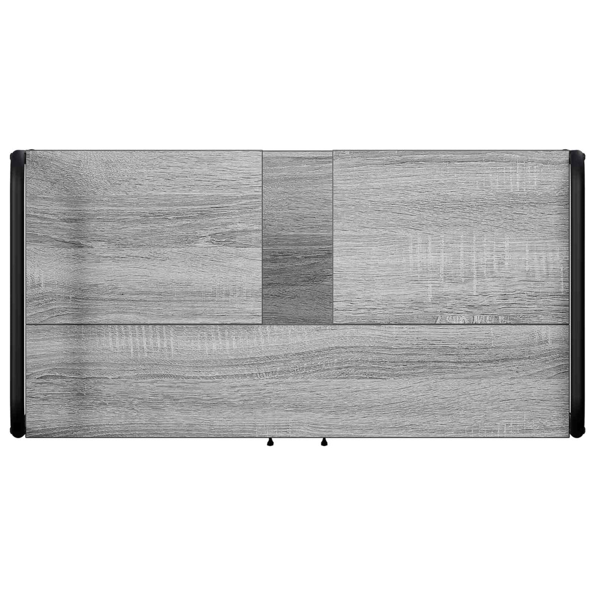 Vonios spintos komplektas 2 vnt. Pilka Sonoma 65,5 x 34 x 61 cm