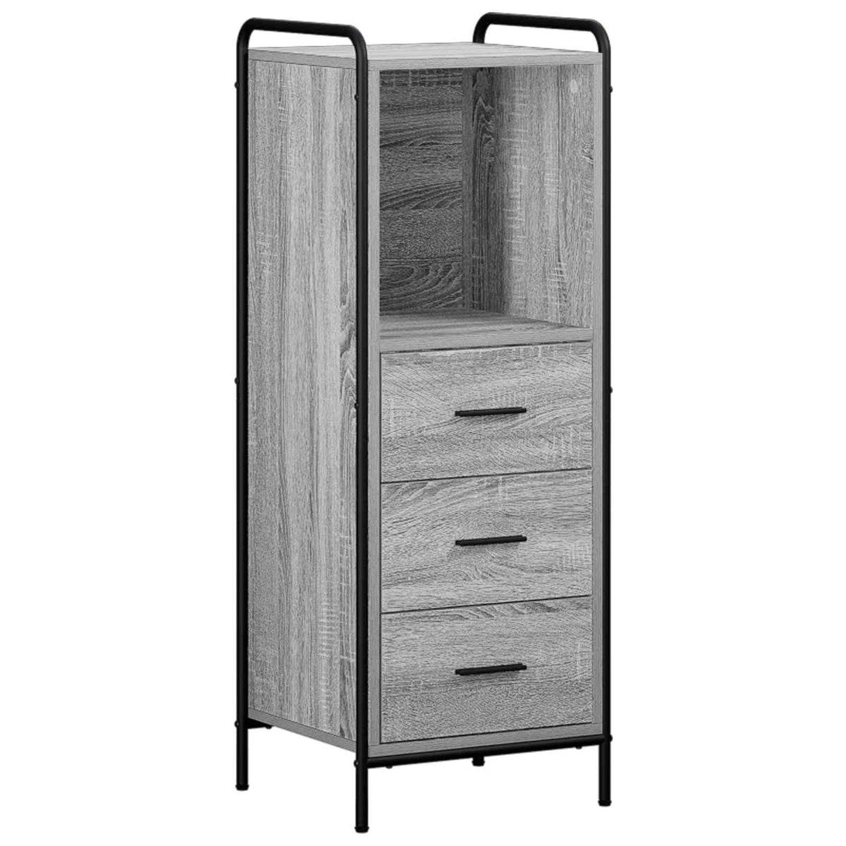 Vonios spintos komplektas 4 vnt. Pilka Sonoma