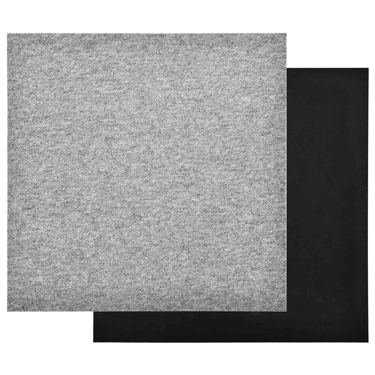 Kilimas 20 pcs Šviesiai pilka 50 x 50 cm 100% polipropileno