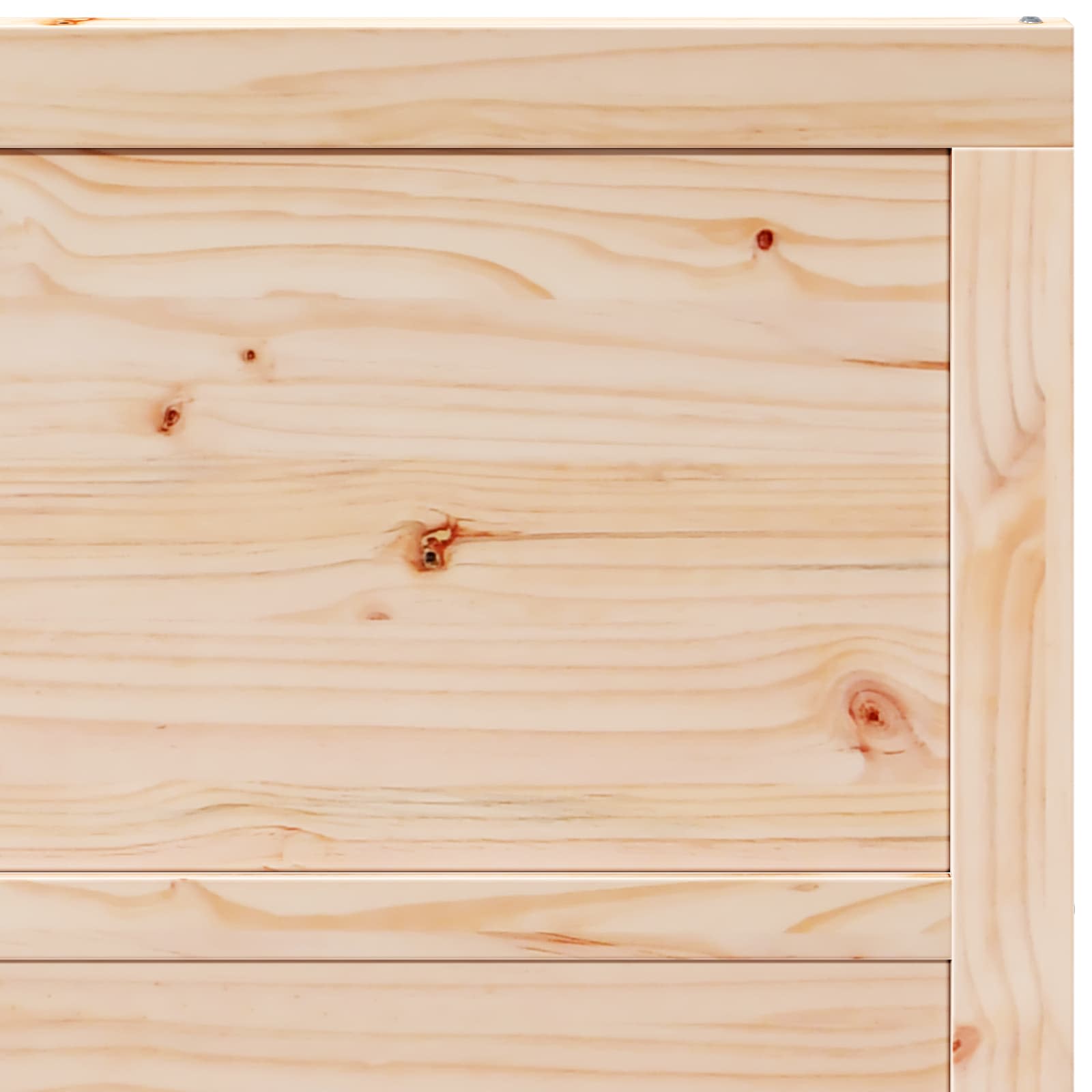 Tvarto durys Natūrali 90 x 2,5 x 208 cm Pušies medienos masyvas