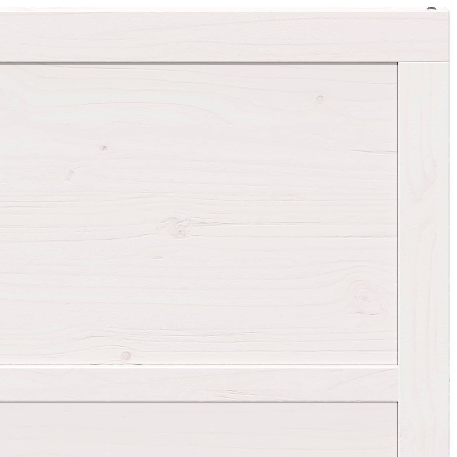 Šķūņa durvis Baltas 90 x 2,5 x 208 cm Masīvkoka priede